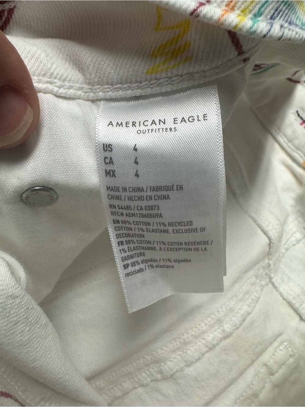 AE Stretch Low-Rise Baggy Bermuda Short RT $70 NWOT - Picture 8 of 10